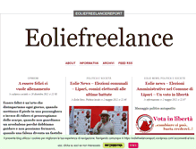 Tablet Screenshot of eoliefreelancereport.wordpress.com