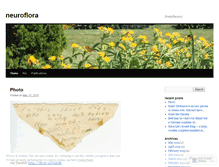 Tablet Screenshot of neuroflora.wordpress.com