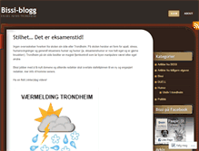 Tablet Screenshot of bissiblogg.wordpress.com
