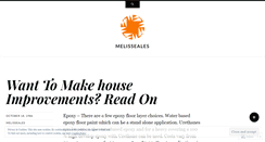 Desktop Screenshot of melisseales.wordpress.com
