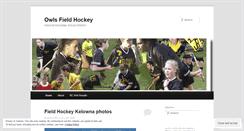 Desktop Screenshot of owlsfieldhockey.wordpress.com