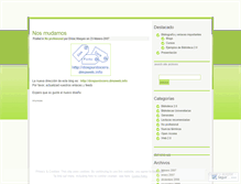 Tablet Screenshot of dospuntocero.wordpress.com