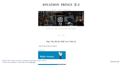 Desktop Screenshot of jonathonprince.wordpress.com