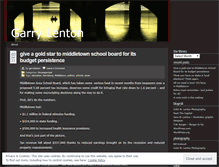 Tablet Screenshot of garrylenton.wordpress.com