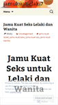 Mobile Screenshot of jamukuatlelaki7.wordpress.com
