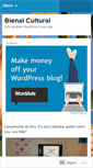 Mobile Screenshot of bienalcultural.wordpress.com