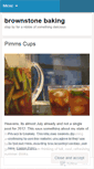 Mobile Screenshot of brownstonebaking.wordpress.com