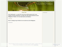 Tablet Screenshot of diyphilippines.wordpress.com