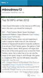 Mobile Screenshot of mboudreau12.wordpress.com