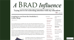 Desktop Screenshot of abradinfluence.wordpress.com