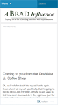 Mobile Screenshot of abradinfluence.wordpress.com