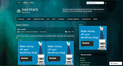 Desktop Screenshot of bigdailyface.wordpress.com