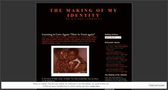 Desktop Screenshot of makingmyidentity.wordpress.com