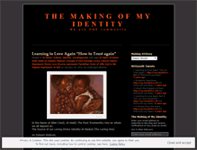 Tablet Screenshot of makingmyidentity.wordpress.com