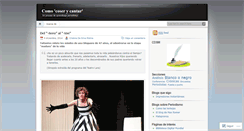 Desktop Screenshot of comocoserycantar.wordpress.com