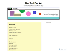 Tablet Screenshot of dakinpoetry.wordpress.com