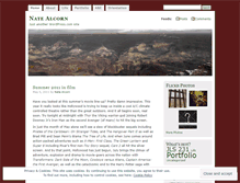 Tablet Screenshot of natealcorn.wordpress.com