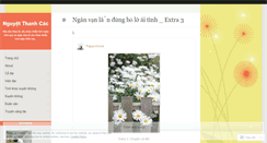 Desktop Screenshot of nguyetthanhcac.wordpress.com