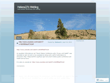 Tablet Screenshot of helens22.wordpress.com