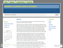 Tablet Screenshot of passeksclassics.wordpress.com