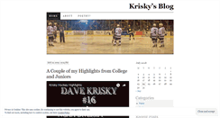 Desktop Screenshot of krisky16.wordpress.com