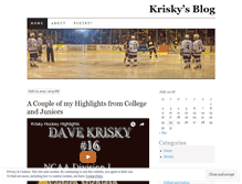 Tablet Screenshot of krisky16.wordpress.com