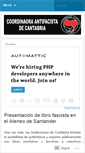 Mobile Screenshot of antifacista.wordpress.com