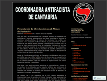 Tablet Screenshot of antifacista.wordpress.com