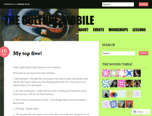 Tablet Screenshot of culturemobile.wordpress.com