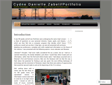 Tablet Screenshot of cydnedzabel.wordpress.com