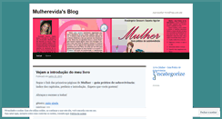 Desktop Screenshot of mulherevida.wordpress.com