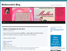 Tablet Screenshot of mulherevida.wordpress.com