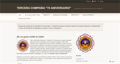 Desktop Screenshot of compania70aniversario.wordpress.com