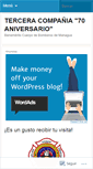Mobile Screenshot of compania70aniversario.wordpress.com