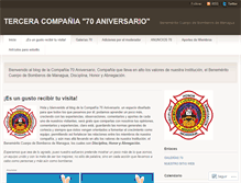 Tablet Screenshot of compania70aniversario.wordpress.com