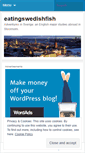 Mobile Screenshot of eatingswedishfish.wordpress.com