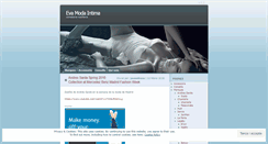 Desktop Screenshot of evamodaintima.wordpress.com