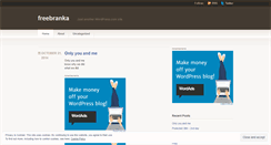 Desktop Screenshot of freebranka.wordpress.com