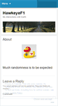 Mobile Screenshot of hawkeyef1.wordpress.com
