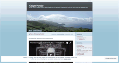 Desktop Screenshot of gadgetmonday.wordpress.com