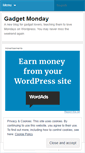 Mobile Screenshot of gadgetmonday.wordpress.com