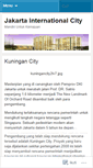 Mobile Screenshot of jakartainternationalcity.wordpress.com