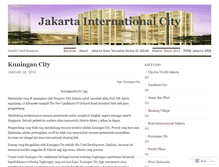 Tablet Screenshot of jakartainternationalcity.wordpress.com