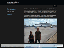 Tablet Screenshot of mmmullen.wordpress.com