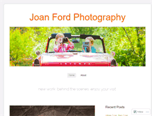 Tablet Screenshot of joanfordphoto.wordpress.com