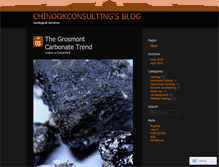 Tablet Screenshot of chinookconsulting.wordpress.com