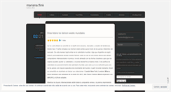 Desktop Screenshot of marianaflink.wordpress.com