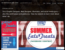 Tablet Screenshot of carielgrove.wordpress.com