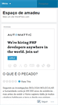 Mobile Screenshot of amadeurafael.wordpress.com