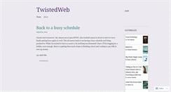 Desktop Screenshot of anintricatelifestyle.wordpress.com